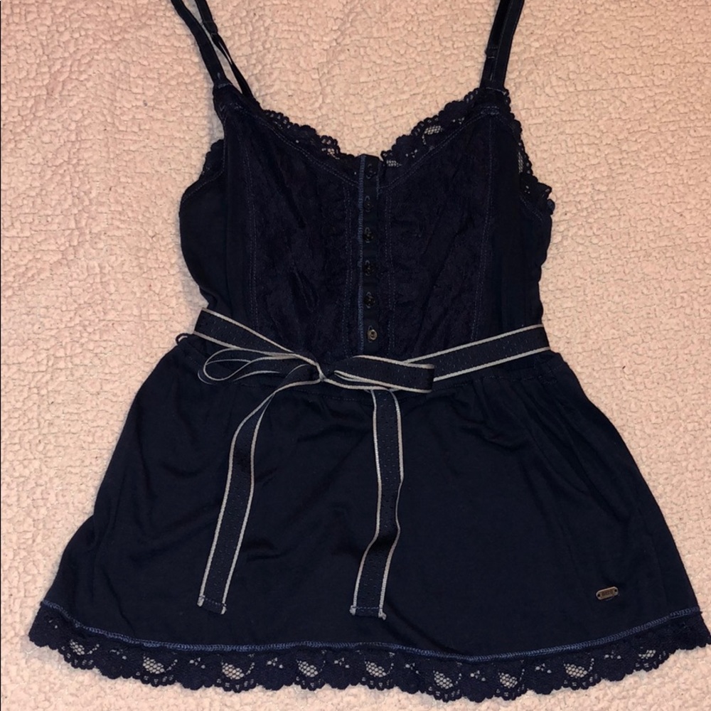 Navy blue tank